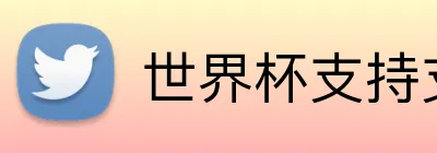 世界杯支持支付宝 Logo